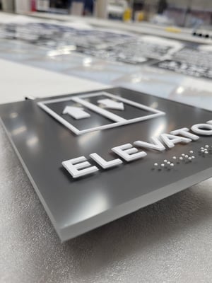 ADA COMPLIANT SIGNS AND WAYFINDING