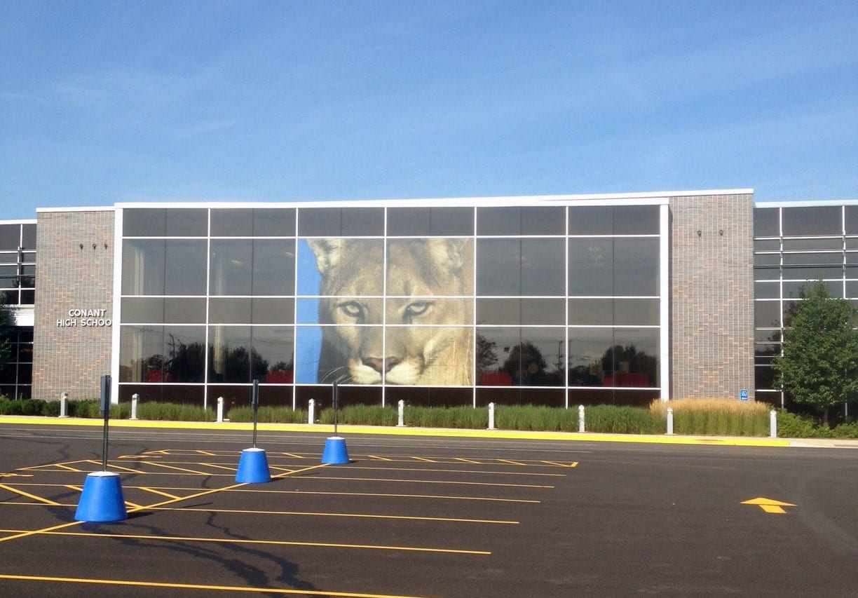 Vinyl Window Graphics To Grow Your Business | Cushing