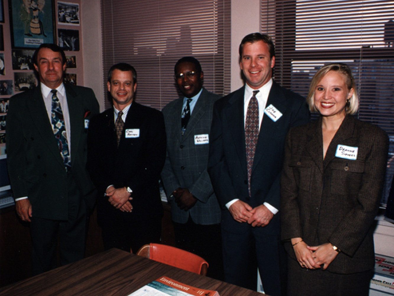 Cushing Team Photo Features Mike Duff, Carl Hansen, and Joe Cushing