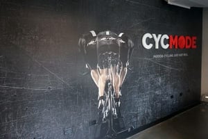 Cycling Studio Installs Wall Graphics