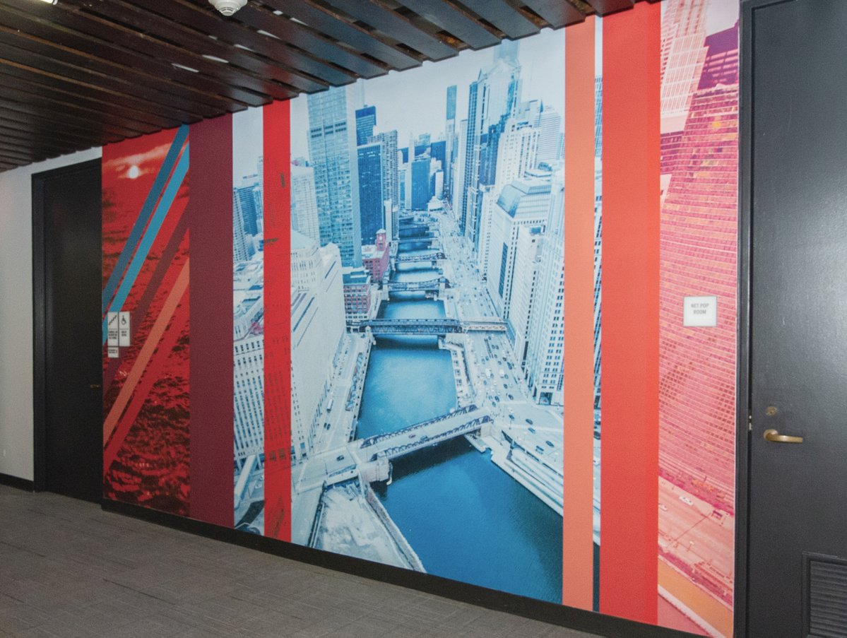 Chicago Graphics for CBRE - Sepia Studio