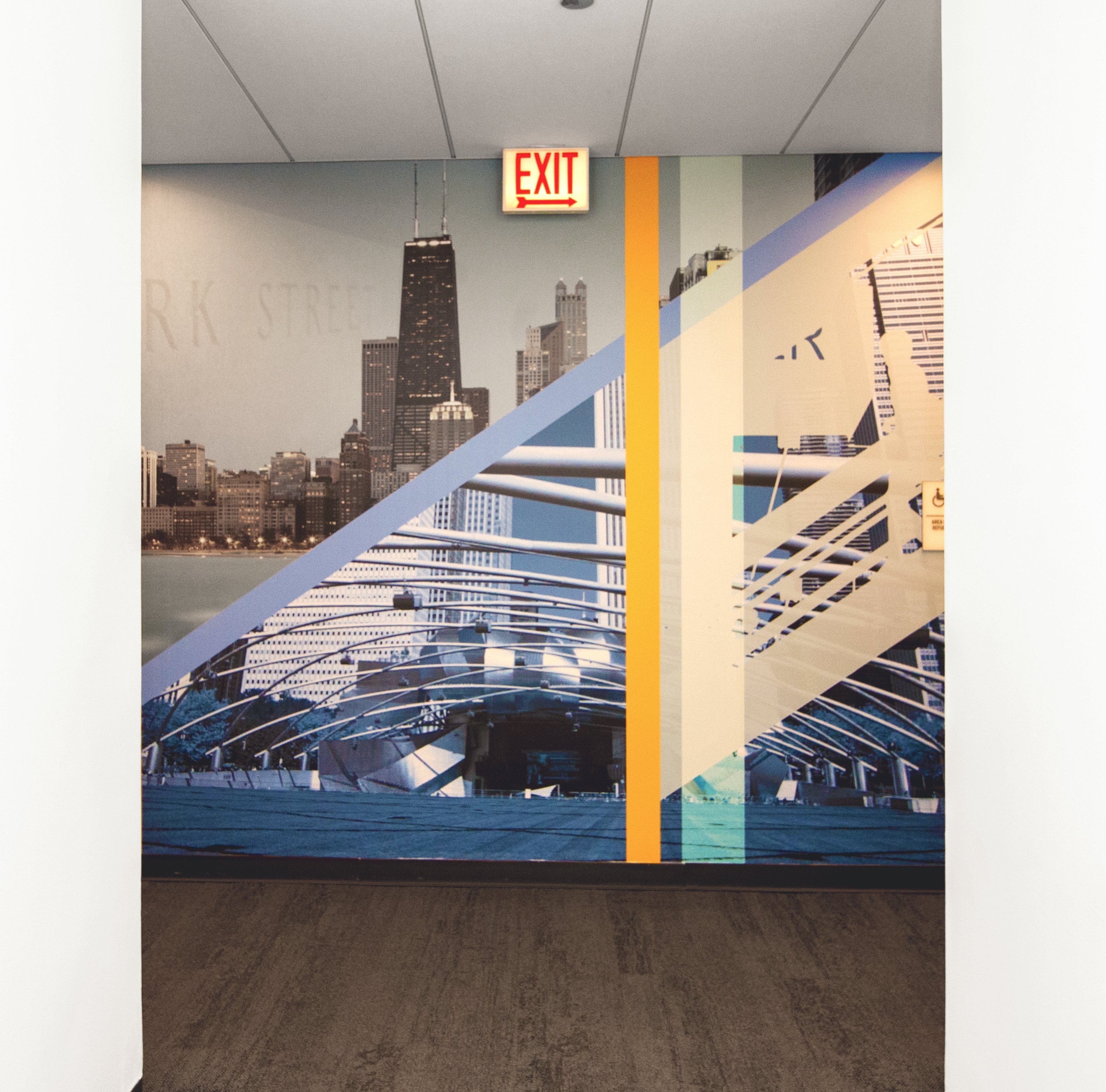 Chicago Graphics for CBRE - Sepia Studio