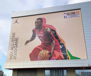 Exterior Building Sign For NBA All Star Game