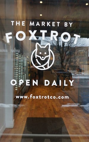 Foxtrot interior seating area