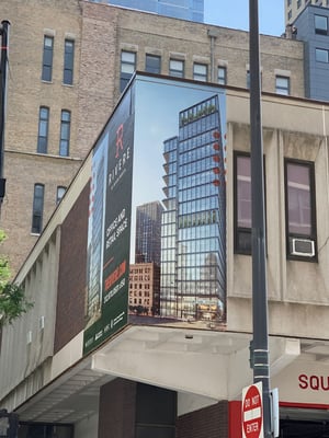 Friedman-Banner-on-Building-Exterior