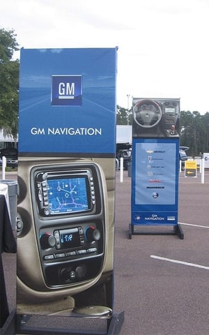 GM Custom Banner Stands