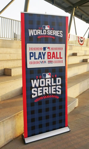 MLB-Banner-Stand