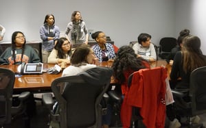 Marwen Students Listening Intently