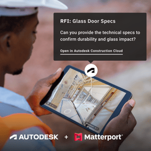 Matterports Integration wih Autodesk Construction Cloud