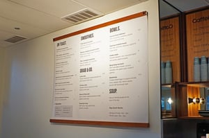 MENU BOARD GALLERY
