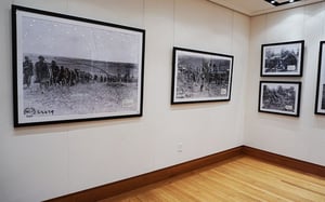 PRITZKER WWI EXHIBIT FRAMES