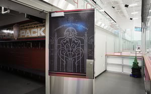 PROTECT THE DEN DOOR GRAPHIC ICE ARENA GAMEPLAN CREATIVE