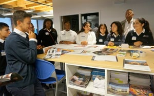 Students Learn About Collateral and Materials