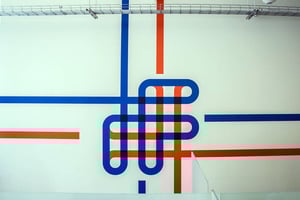 Vinyl Logo in IFYC Office