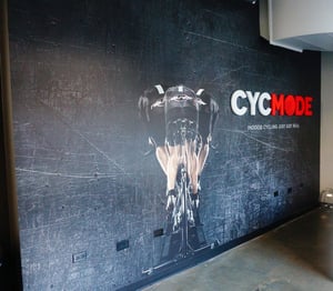 WALL MURAL AT CYCMODE