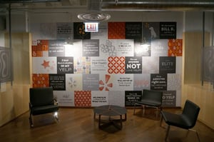 Yelp Wall Graphic Reception