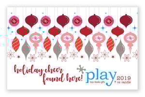 Play holiday candle