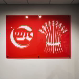 Acylic Signage at Zekelman Industries