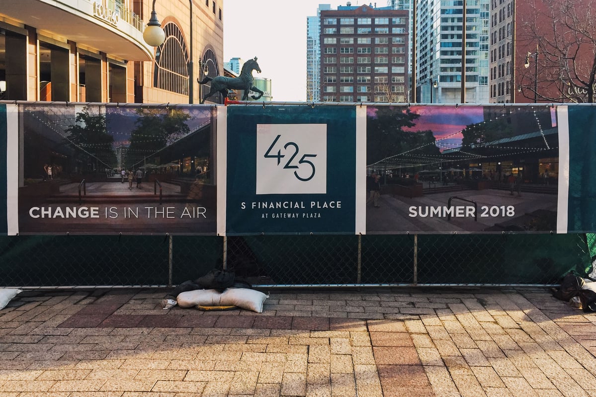 Construction Banners And Job Site Signs | Fence Wraps | Cushing
