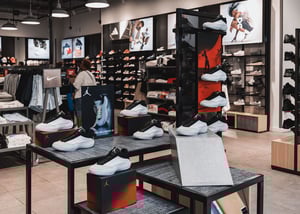 POP Retail Shoe Display