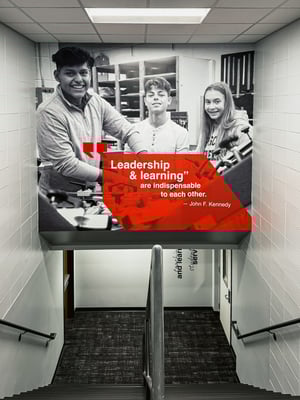 D214 Staircase Wall Covering