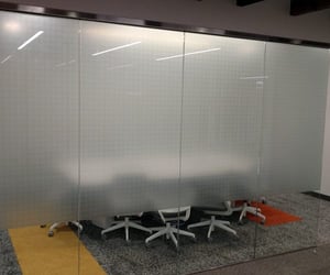 Frosted Coverings for Discreet Meetings