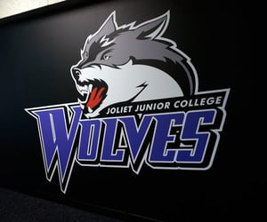 Logo-Graphic-Installation-at-Joliet-Junior-College