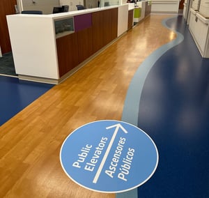 Lurie Childrens Healthcare Hospital Wayfinding Floor Graphics-1