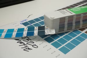 Pantone Color Book and Samples