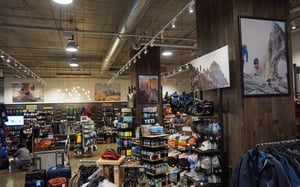 View of Many Prints Across Uncle Dans Retail Shop