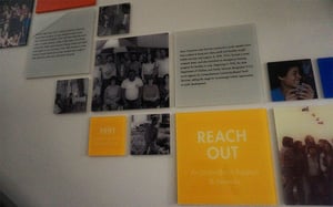 Wall Graphics along Steps