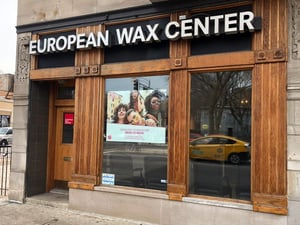Window Graphics at European Wax Center