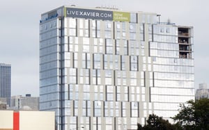 XAVIER BUILDING BANNER