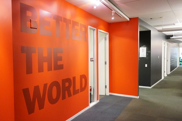 Better The World Wall Graphic Better The World Wall Graphic