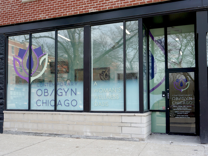 Contemporary OBGYN Chicago Angled View
