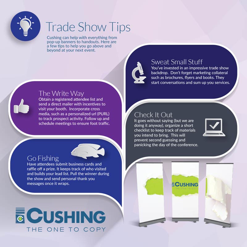 Trade Show Tips Infographic Trade Show Tips Infographic